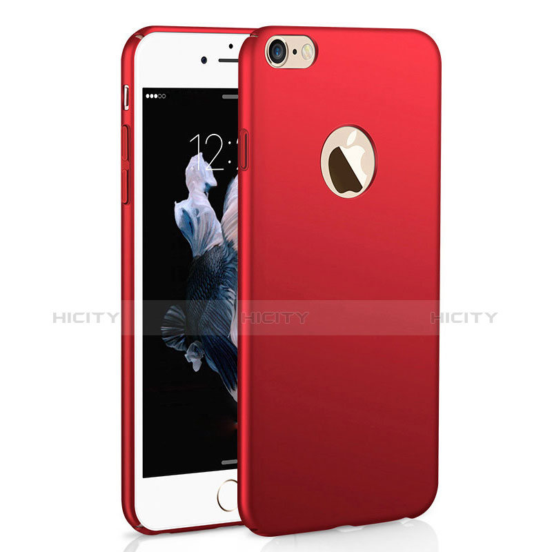 Custodia Plastica Rigida Cover Opaca M01 per Apple iPhone 6 Plus Rosso