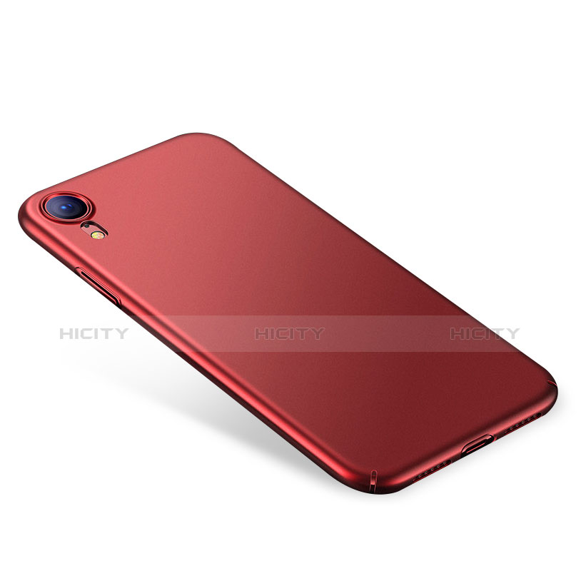 Custodia Plastica Rigida Cover Opaca M01 per Apple iPhone XR Rosso