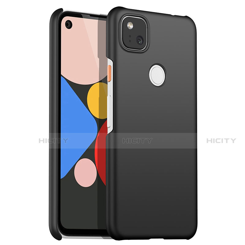 Custodia Plastica Rigida Cover Opaca M01 per Google Pixel 4a Nero