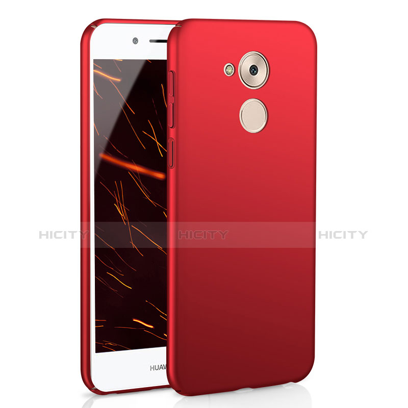 Custodia Plastica Rigida Cover Opaca M01 per Huawei Enjoy 6S Rosso