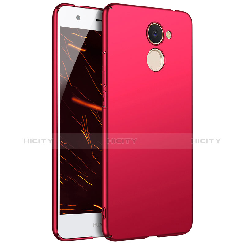 Custodia Plastica Rigida Cover Opaca M01 per Huawei Enjoy 7 Plus Rosso