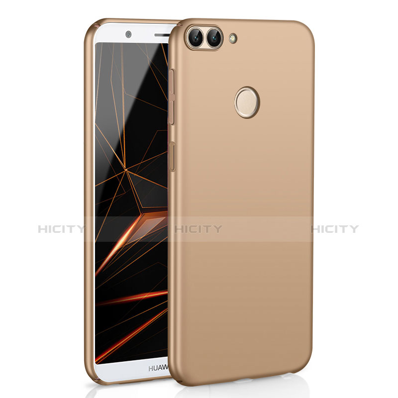 Custodia Plastica Rigida Cover Opaca M01 per Huawei Enjoy 7S Oro