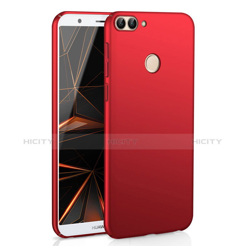 Custodia Plastica Rigida Cover Opaca M01 per Huawei Enjoy 7S Rosso