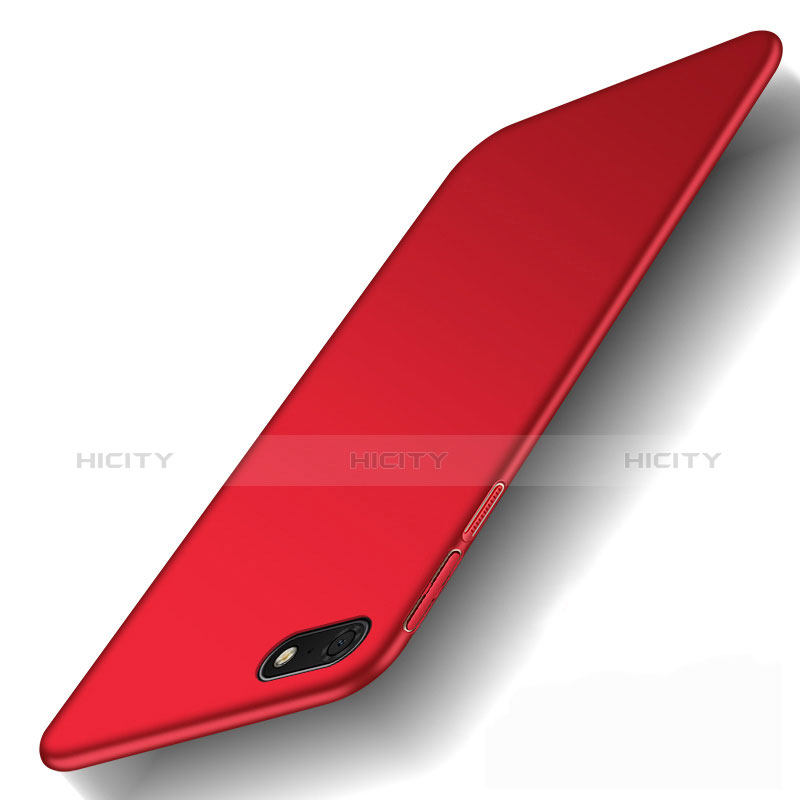 Custodia Plastica Rigida Cover Opaca M01 per Huawei Enjoy 8e Lite Rosso