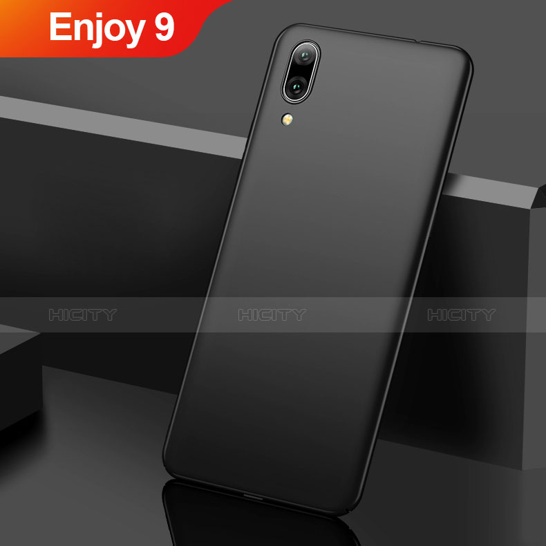 Custodia Plastica Rigida Cover Opaca M01 per Huawei Enjoy 9 Nero