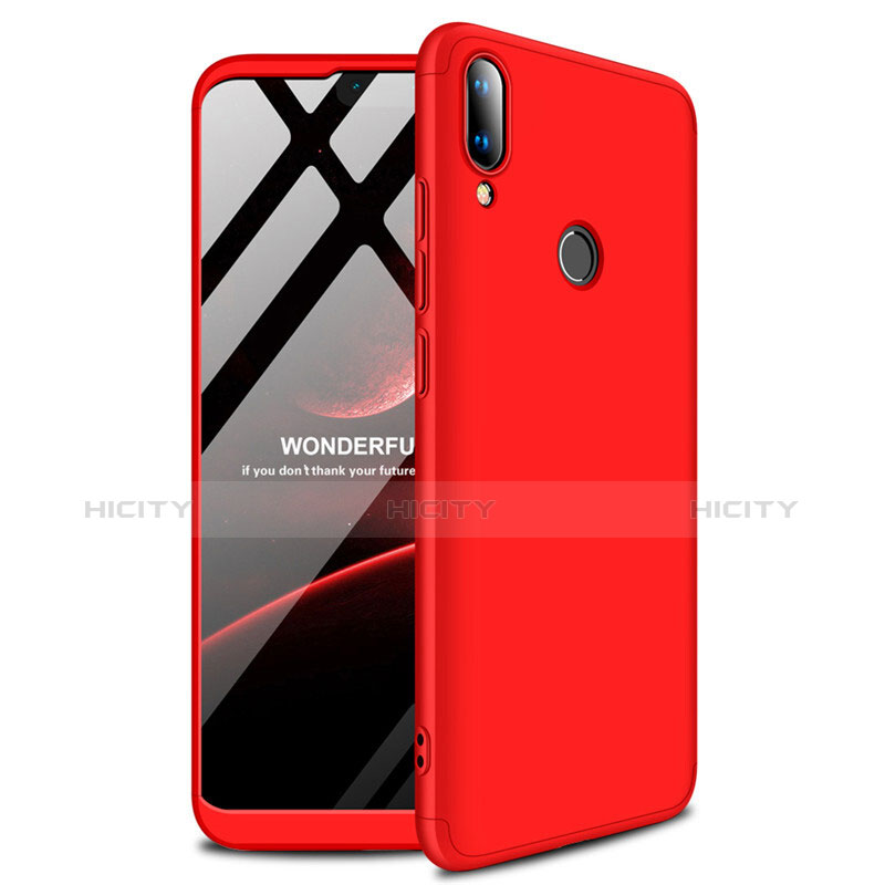 Custodia Plastica Rigida Cover Opaca M01 per Huawei Enjoy 9 Plus Rosso