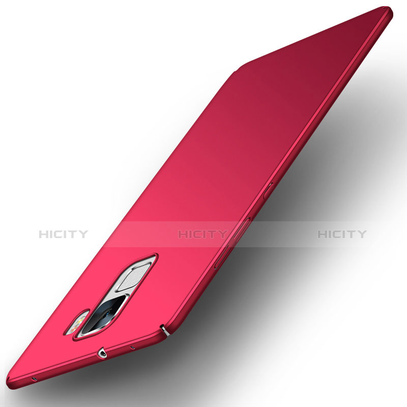 Custodia Plastica Rigida Cover Opaca M01 per Huawei Honor 7 Rosso