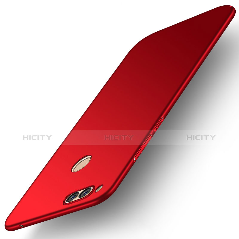 Custodia Plastica Rigida Cover Opaca M01 per Huawei Honor Play 7X Rosso
