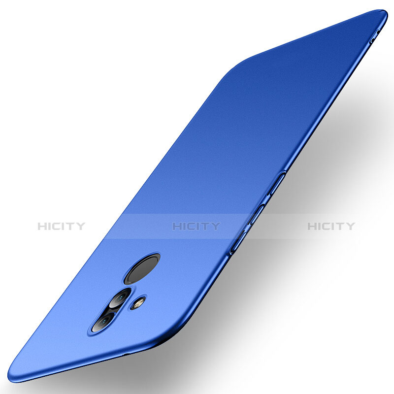 Custodia Plastica Rigida Cover Opaca M01 per Huawei Mate 20 Lite Blu
