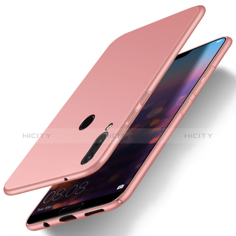 Custodia Plastica Rigida Cover Opaca M01 per Huawei Nova 3e Oro Rosa