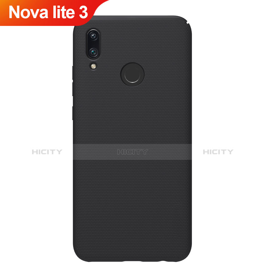 Custodia Plastica Rigida Cover Opaca M01 per Huawei Nova Lite 3 Nero