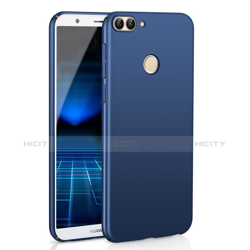 Custodia Plastica Rigida Cover Opaca M01 per Huawei P Smart Blu