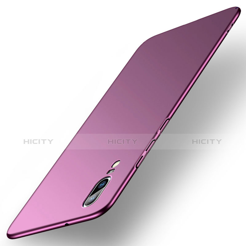 Custodia Plastica Rigida Cover Opaca M01 per Huawei P20 Viola