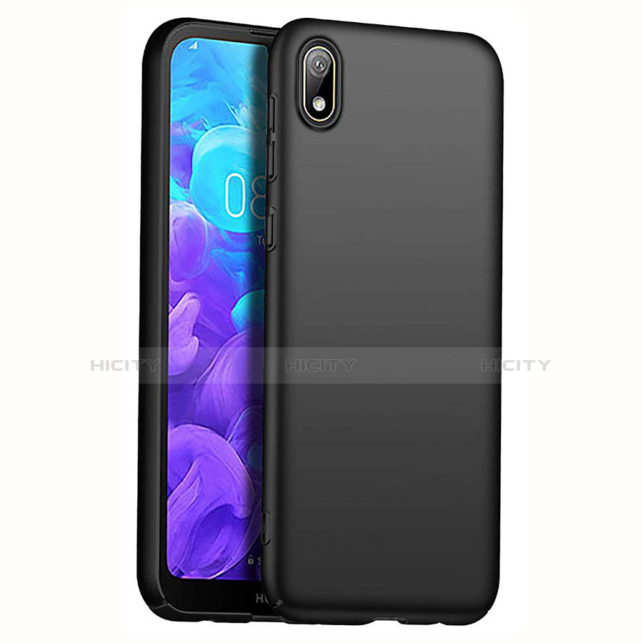 Custodia Plastica Rigida Cover Opaca M01 per Huawei Y5 (2019) Nero