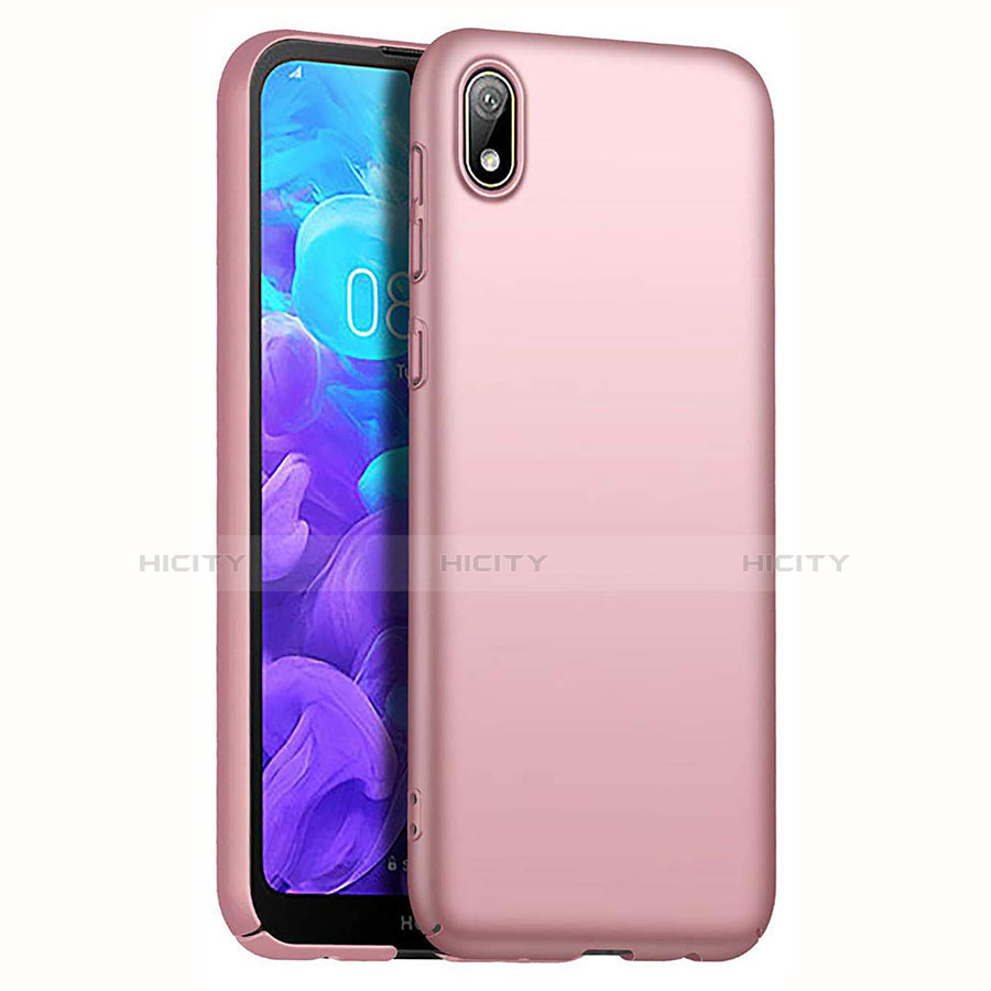 Custodia Plastica Rigida Cover Opaca M01 per Huawei Y5 (2019) Oro Rosa
