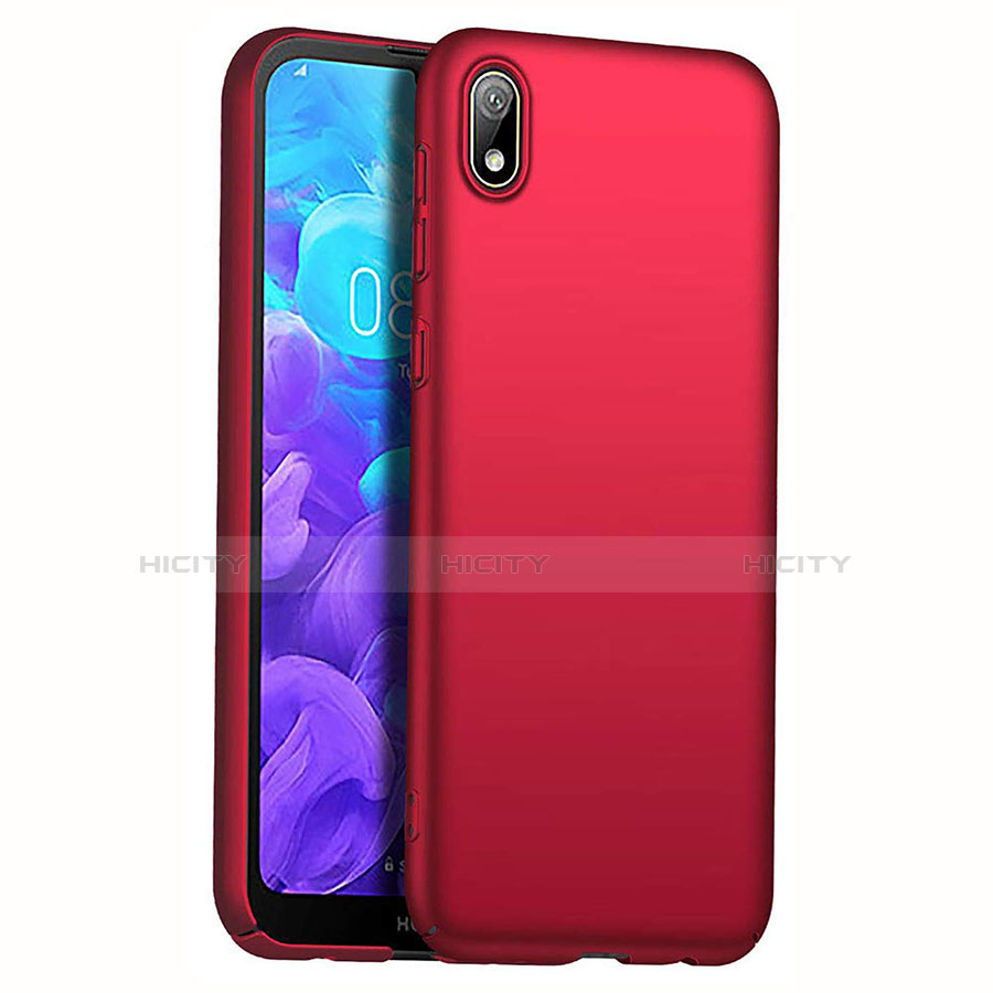 Custodia Plastica Rigida Cover Opaca M01 per Huawei Y5 (2019) Rosso