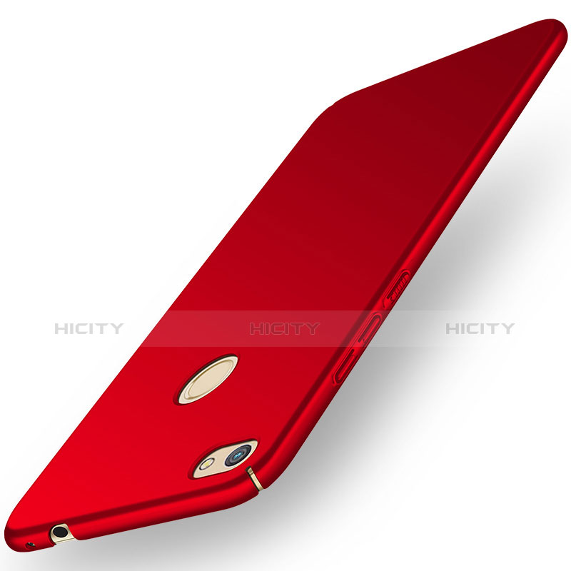 Custodia Plastica Rigida Cover Opaca M01 per Huawei Y6 Pro (2017) Rosso