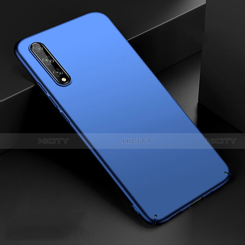 Custodia Plastica Rigida Cover Opaca M01 per Huawei Y8p Blu