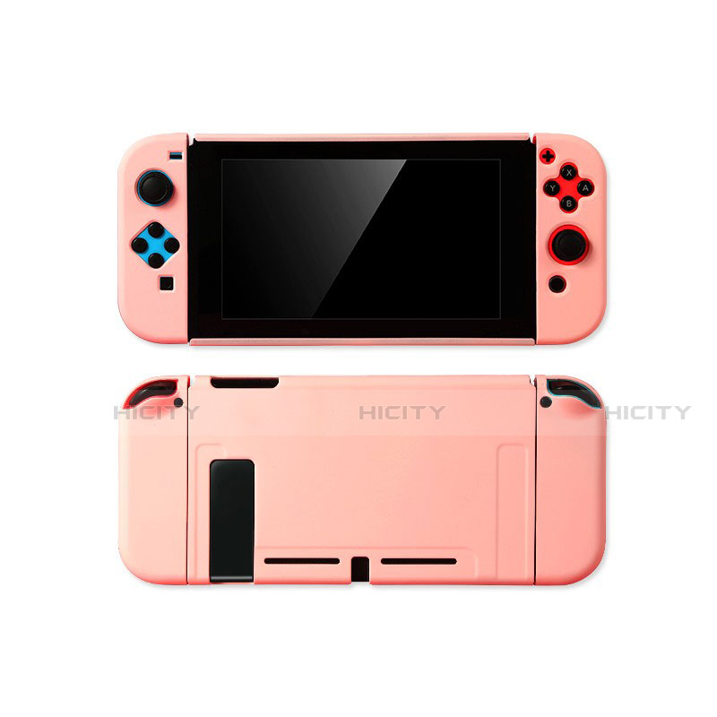 Custodia Plastica Rigida Cover Opaca M01 per Nintendo Switch Rosa