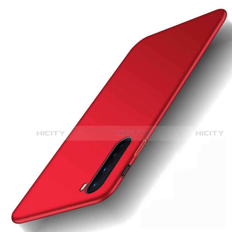 Custodia Plastica Rigida Cover Opaca M01 per OnePlus Nord Rosso