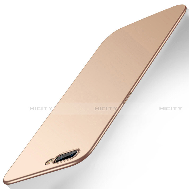 Custodia Plastica Rigida Cover Opaca M01 per Oppo A12e Oro