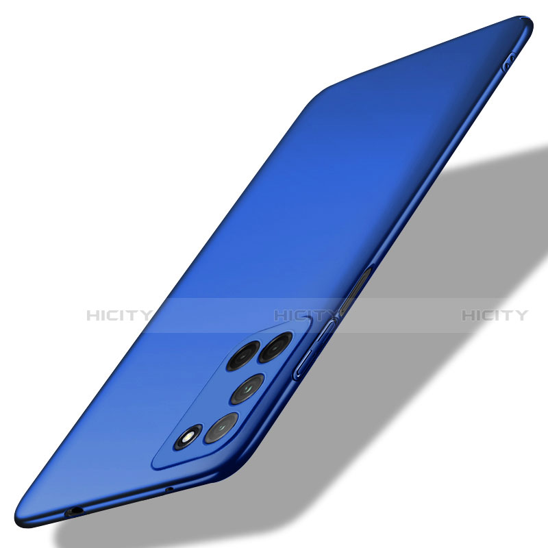 Custodia Plastica Rigida Cover Opaca M01 per Oppo A52 Blu