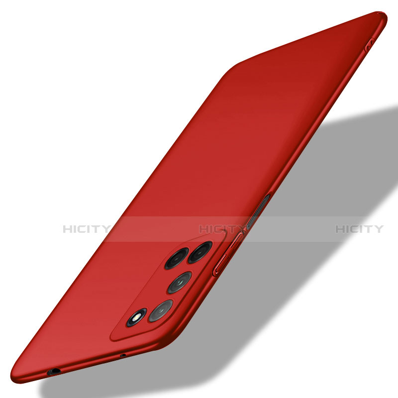 Custodia Plastica Rigida Cover Opaca M01 per Oppo A72 Rosso