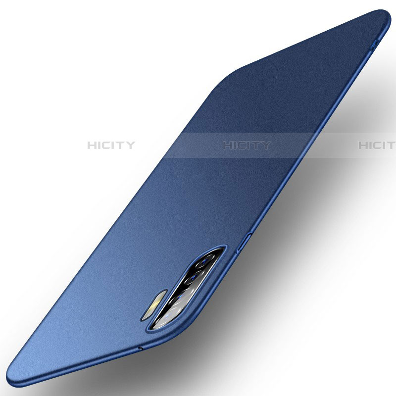 Custodia Plastica Rigida Cover Opaca M01 per Oppo A91 Blu