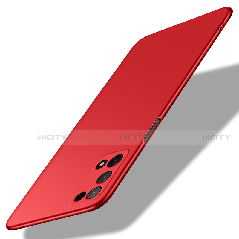 Custodia Plastica Rigida Cover Opaca M01 per Oppo K7x 5G Rosso