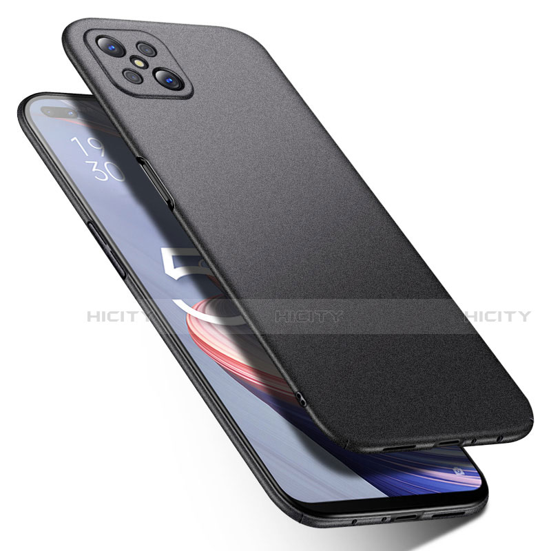 Custodia Plastica Rigida Cover Opaca M01 per Oppo Reno4 Z 5G Nero