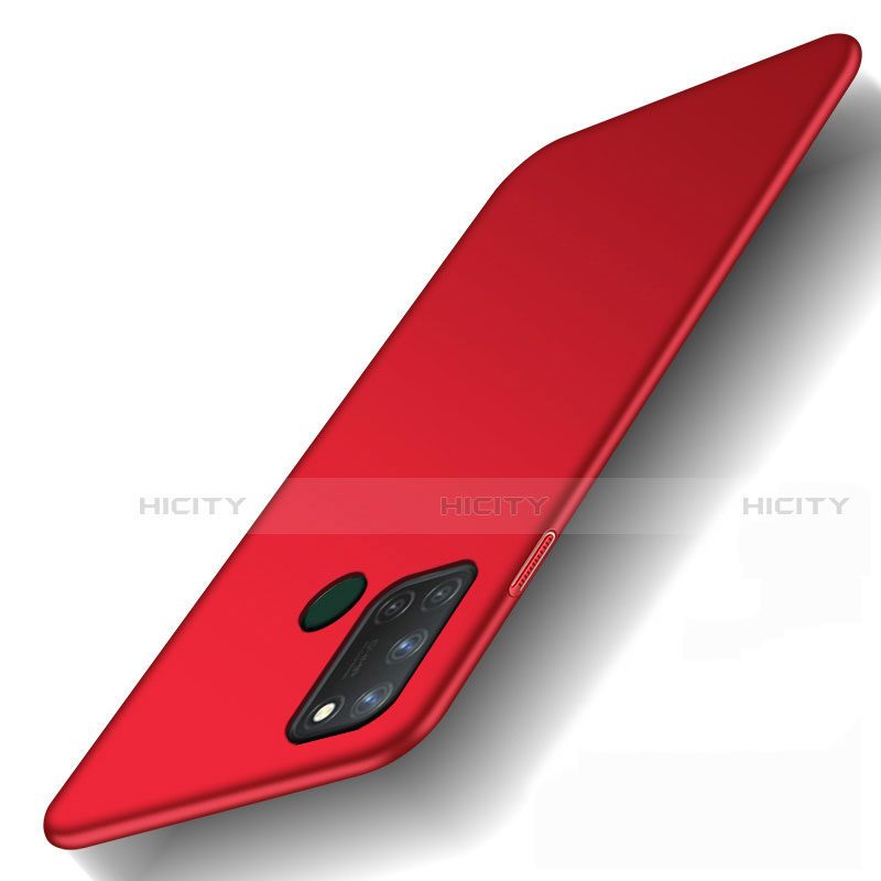 Custodia Plastica Rigida Cover Opaca M01 per Realme 7i Rosso