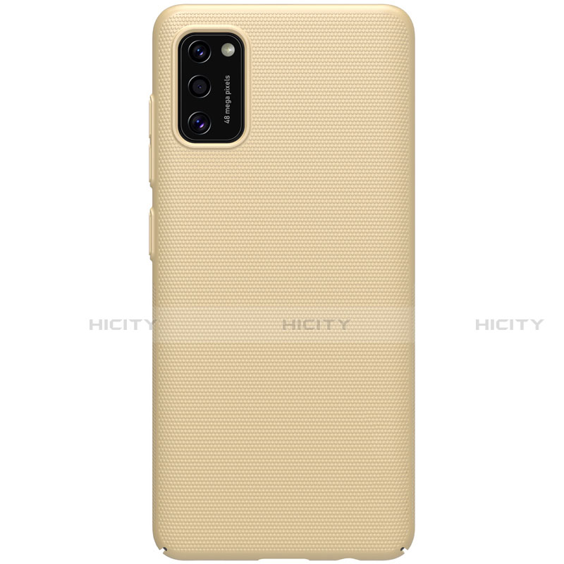 Custodia Plastica Rigida Cover Opaca M01 per Samsung Galaxy A41 Oro