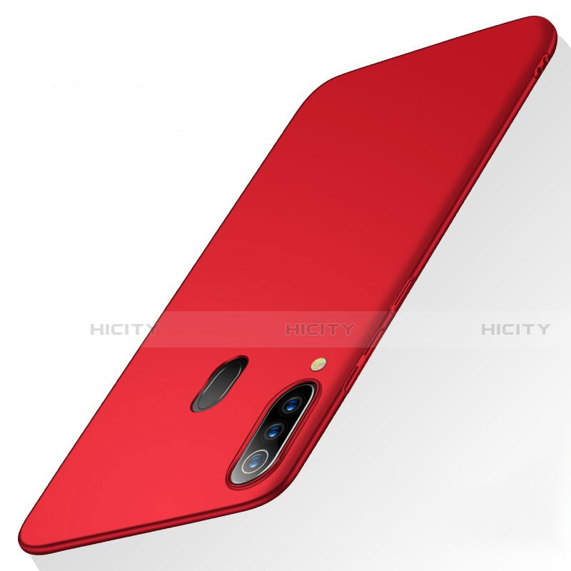 Custodia Plastica Rigida Cover Opaca M01 per Samsung Galaxy A60 Rosso