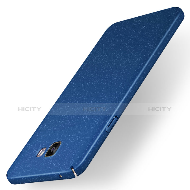 Custodia Plastica Rigida Cover Opaca M01 per Samsung Galaxy A7 (2016) A7100 Blu