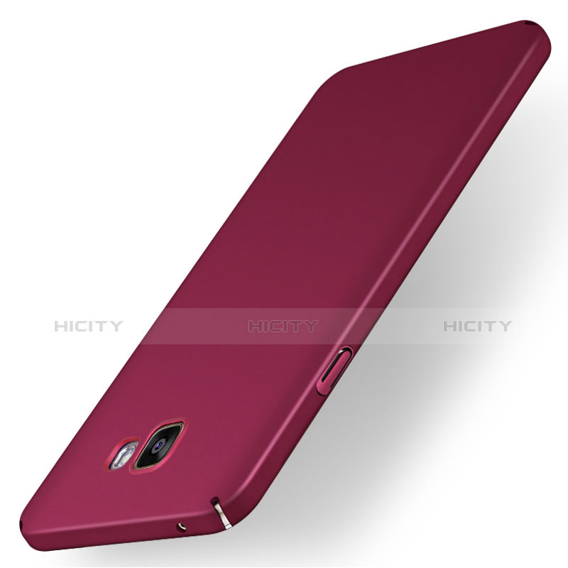 Custodia Plastica Rigida Cover Opaca M01 per Samsung Galaxy A7 (2016) A7100 Rosso