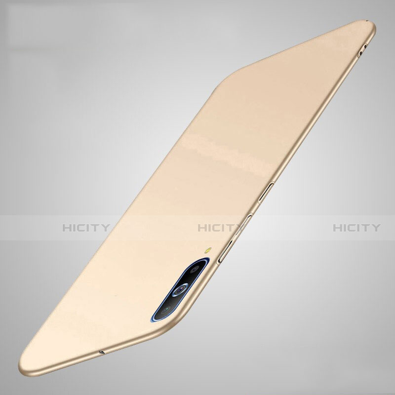 Custodia Plastica Rigida Cover Opaca M01 per Samsung Galaxy A70 Oro