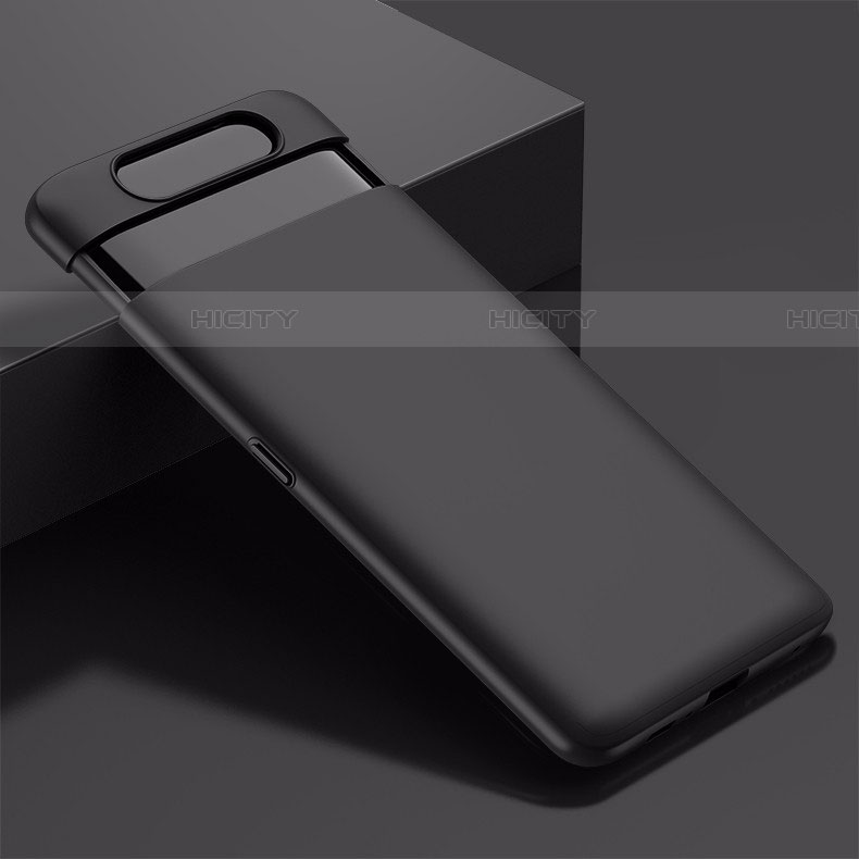 Custodia Plastica Rigida Cover Opaca M01 per Samsung Galaxy A90 4G Nero