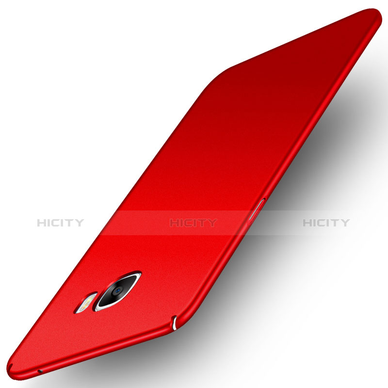 Custodia Plastica Rigida Cover Opaca M01 per Samsung Galaxy C5 Pro C5010 Rosso