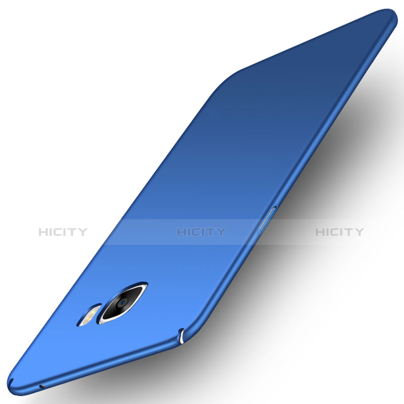 Custodia Plastica Rigida Cover Opaca M01 per Samsung Galaxy C7 Pro C7010 Blu