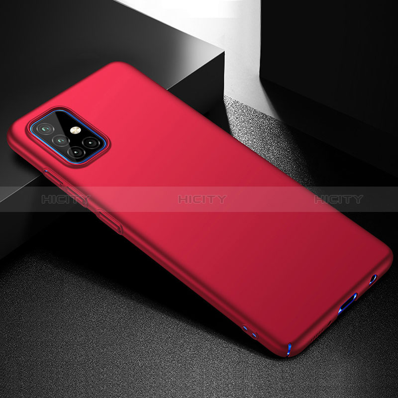 Custodia Plastica Rigida Cover Opaca M01 per Samsung Galaxy M40S Rosso