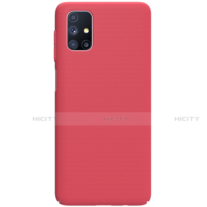 Custodia Plastica Rigida Cover Opaca M01 per Samsung Galaxy M51 Rosso