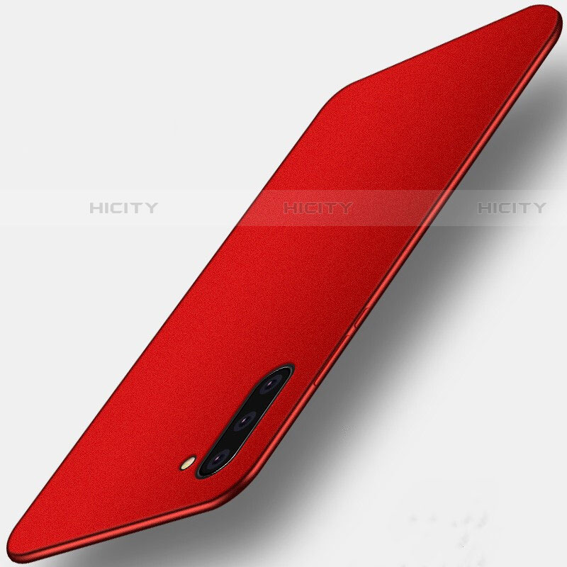 Custodia Plastica Rigida Cover Opaca M01 per Samsung Galaxy Note 10 5G Rosso