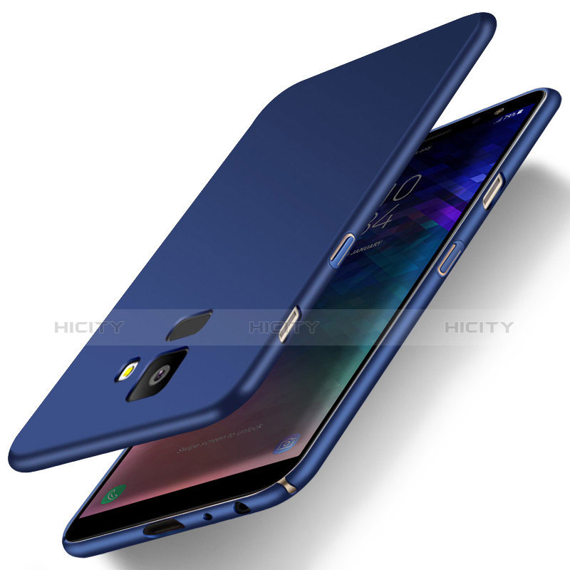 Custodia Plastica Rigida Cover Opaca M01 per Samsung Galaxy On6 (2018) J600F J600G Blu
