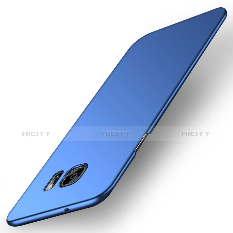 Custodia Plastica Rigida Cover Opaca M01 per Samsung Galaxy S7 Edge G935F Blu
