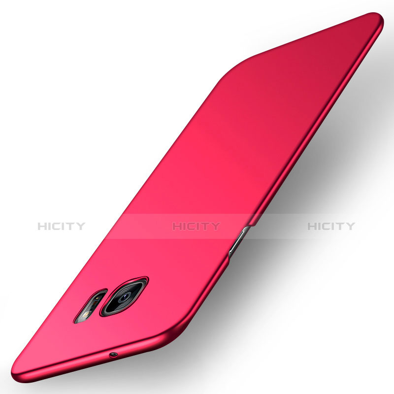 Custodia Plastica Rigida Cover Opaca M01 per Samsung Galaxy S7 Edge G935F Rosso