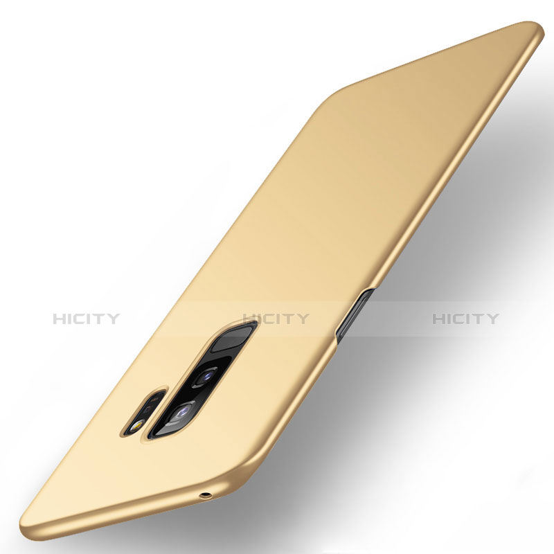 Custodia Plastica Rigida Cover Opaca M01 per Samsung Galaxy S9 Plus Oro