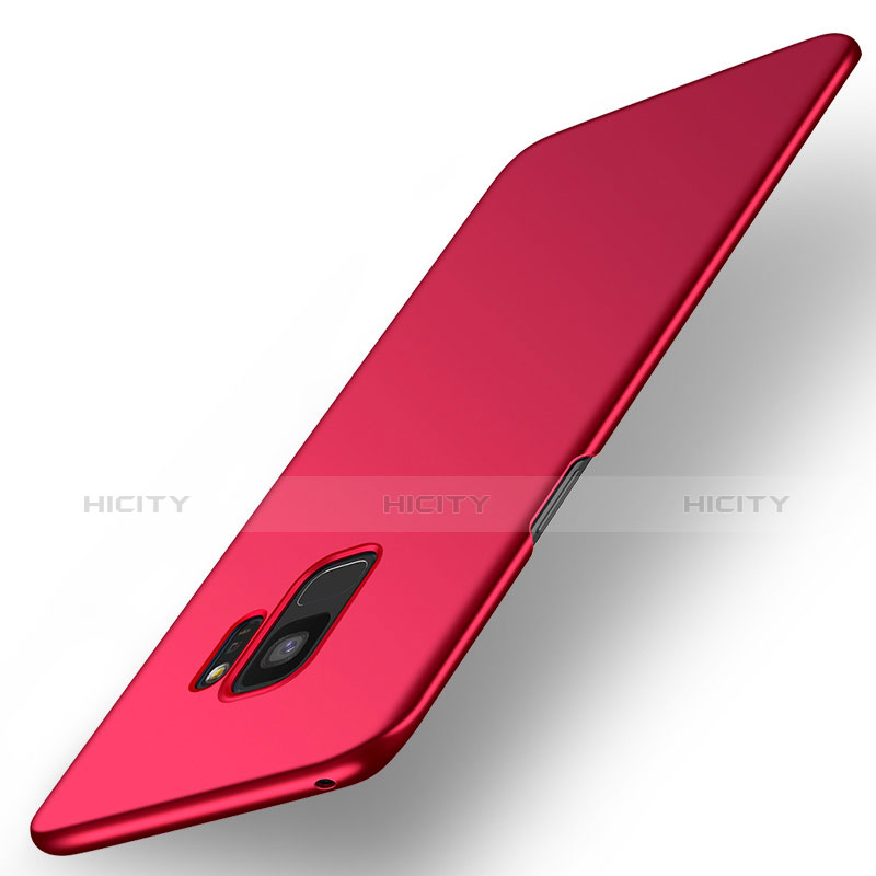 Custodia Plastica Rigida Cover Opaca M01 per Samsung Galaxy S9 Rosso