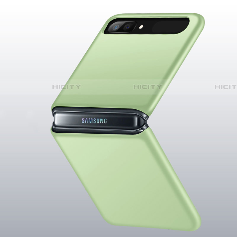Custodia Plastica Rigida Cover Opaca M01 per Samsung Galaxy Z Flip 5G Verde
