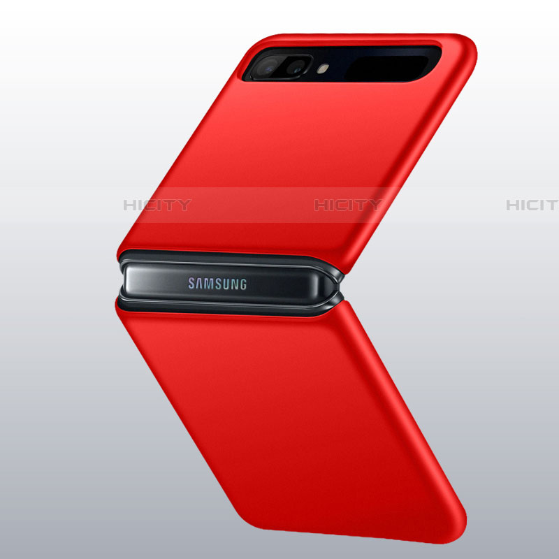 Custodia Plastica Rigida Cover Opaca M01 per Samsung Galaxy Z Flip Rosso