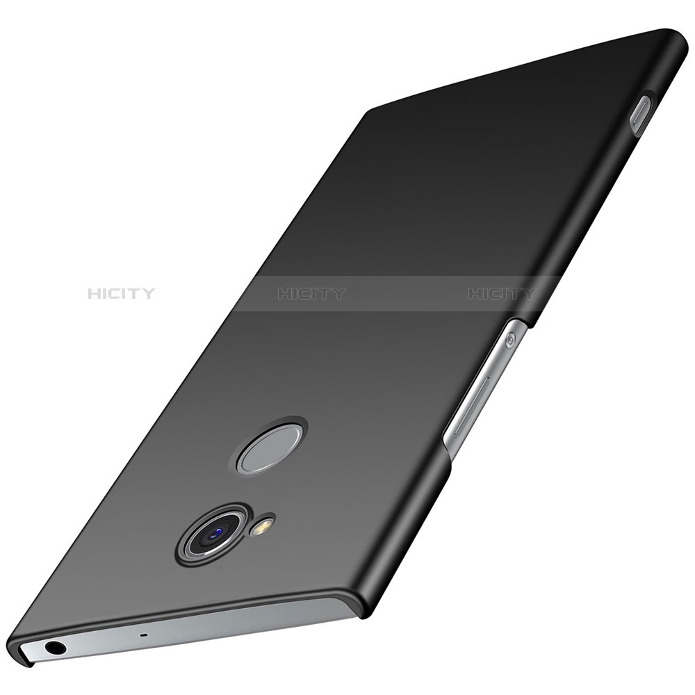 Custodia Plastica Rigida Cover Opaca M01 per Sony Xperia XA2 Plus Nero